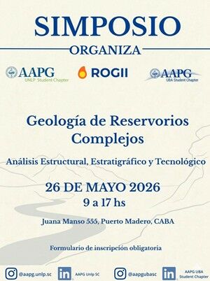 Juan Cresta, de GRUPO LCV, en el simposio "Geología de Reservorios Complejos"